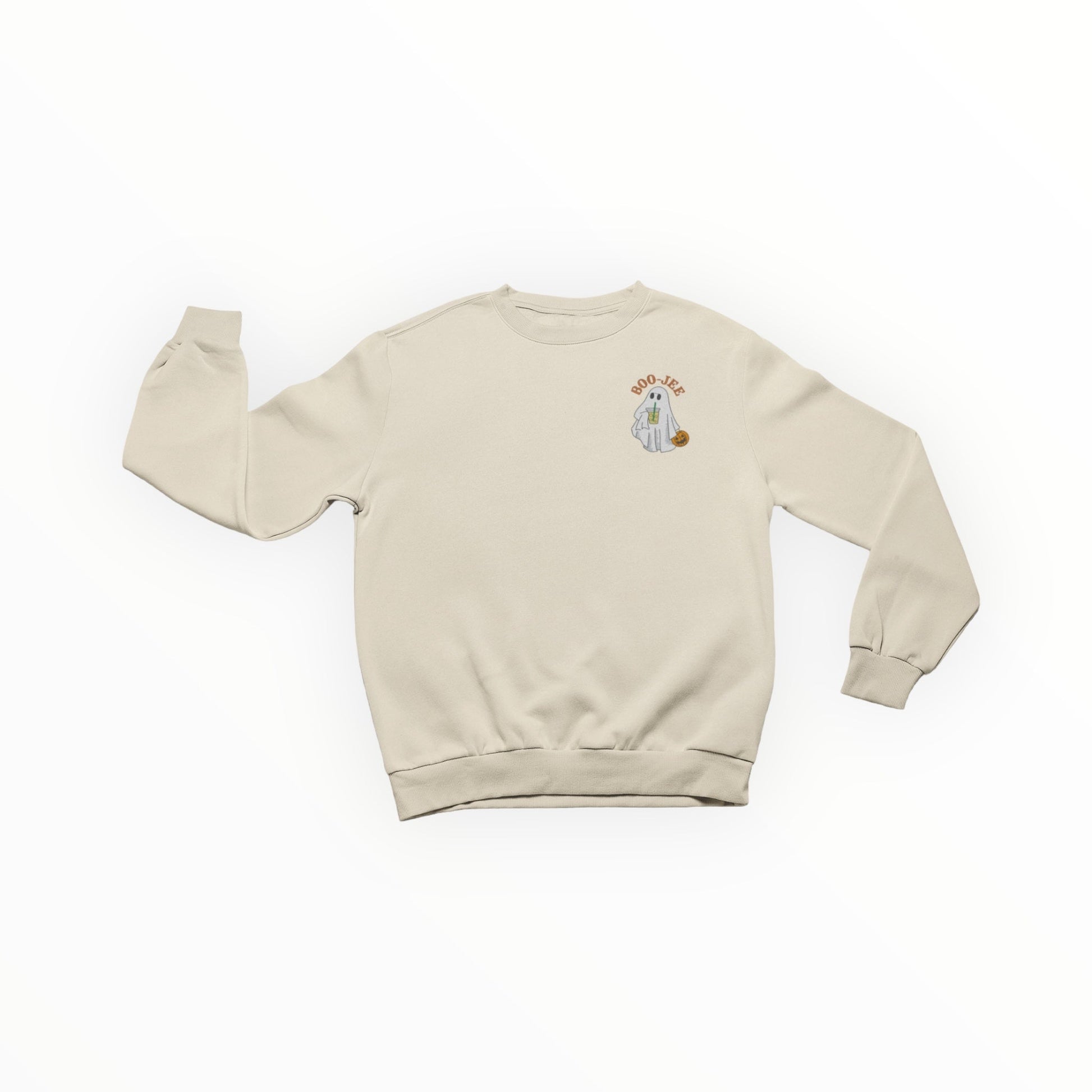 Boo - Jee Ghost Crewneck Sweatshirt - Rae'Mar