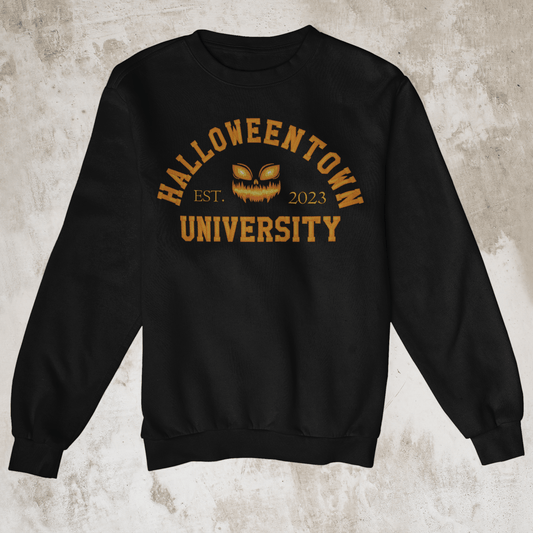 Halloweentown University Embroidered Sweatshirt - Rae'Mar